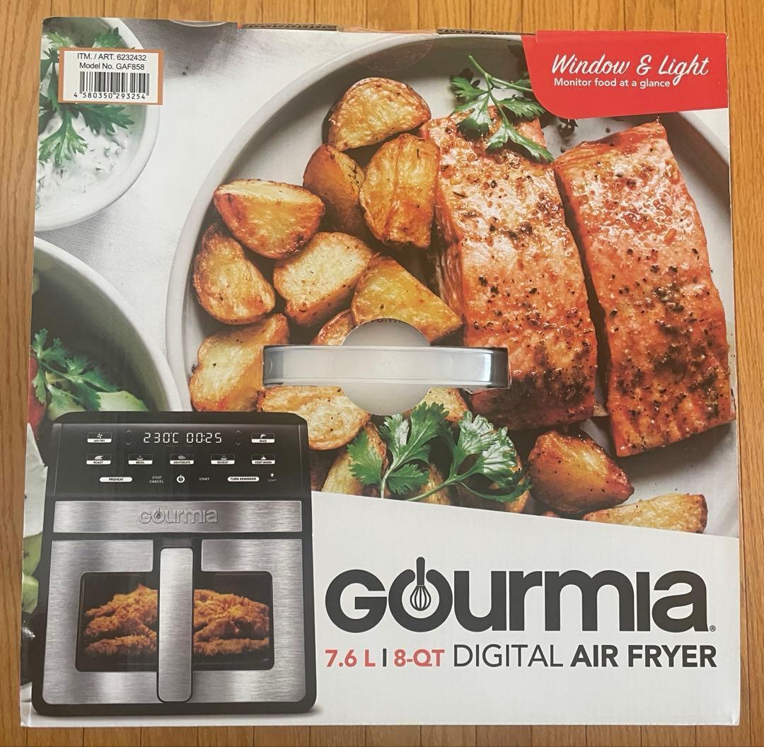 ★新品★GOURMIA グルミア デジタル エアーフライヤー 7.6L