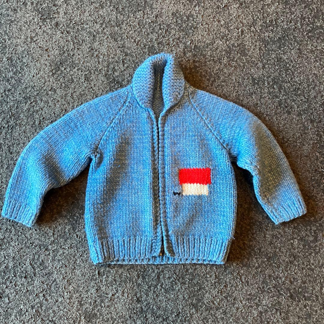 【希少！】60〜70s スヌーピー ヴィンテージカウチン 90cm程度