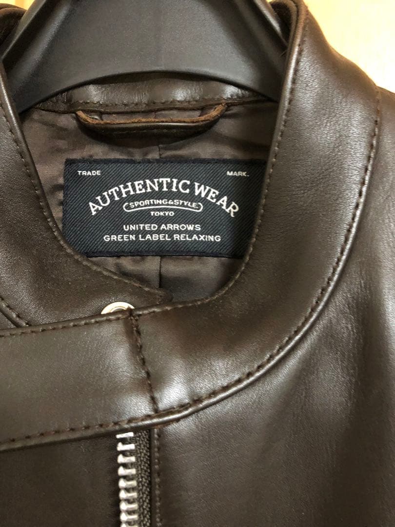 ゆ*き様 ユナイテッドアローズ グリーンレーベル ライダース