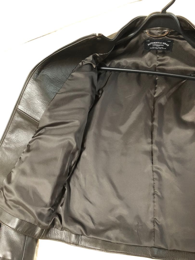 ゆ*き様 ユナイテッドアローズ グリーンレーベル ライダース