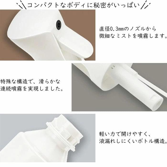 【新品未使用】★業者用　超微粒ミスト 空スプレーボトル 300ml 　90本