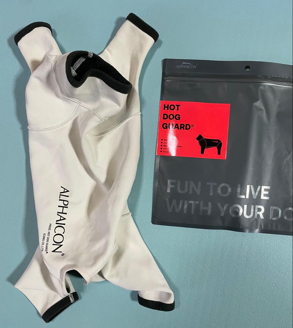 M*a様 ALPHACON ホットドッグガード スノウホワイト ML