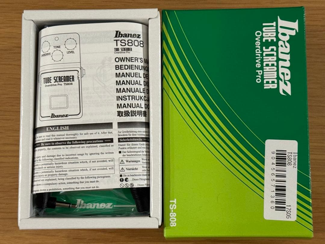 【週末まで値下げ】Ibanez ( アイバニーズ ) TS808 新品　未使用