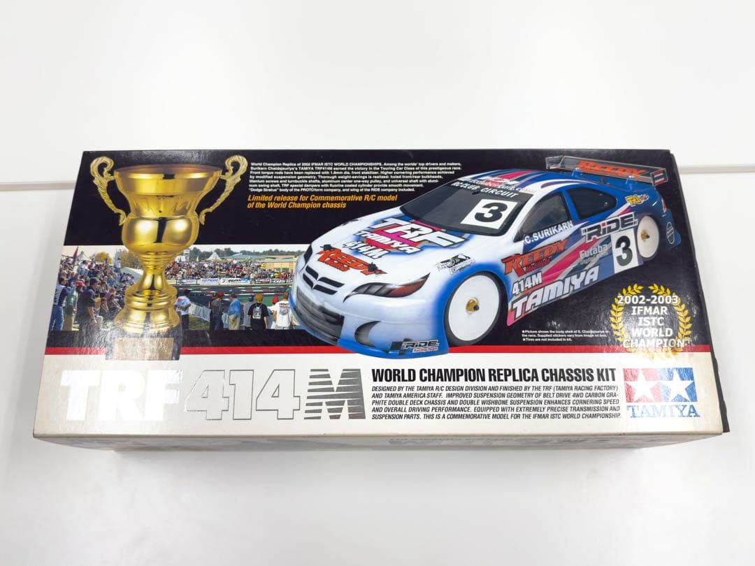 タミヤ 1/10 TRF414M ワールドチャンピオンレプリカシャーシキット