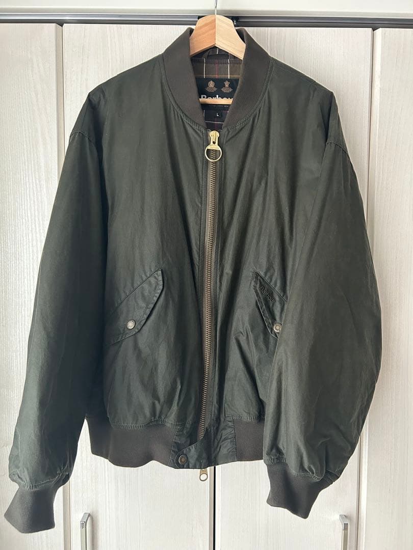 Barbour バブアーJBS Flight Jacket Lサイズ