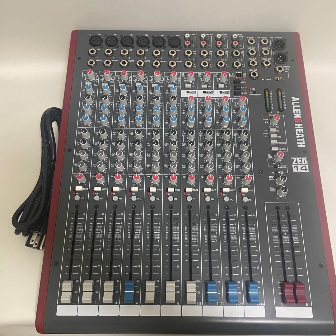 【美品】ALLEN&HEATH ZED-14 アナログミキサー