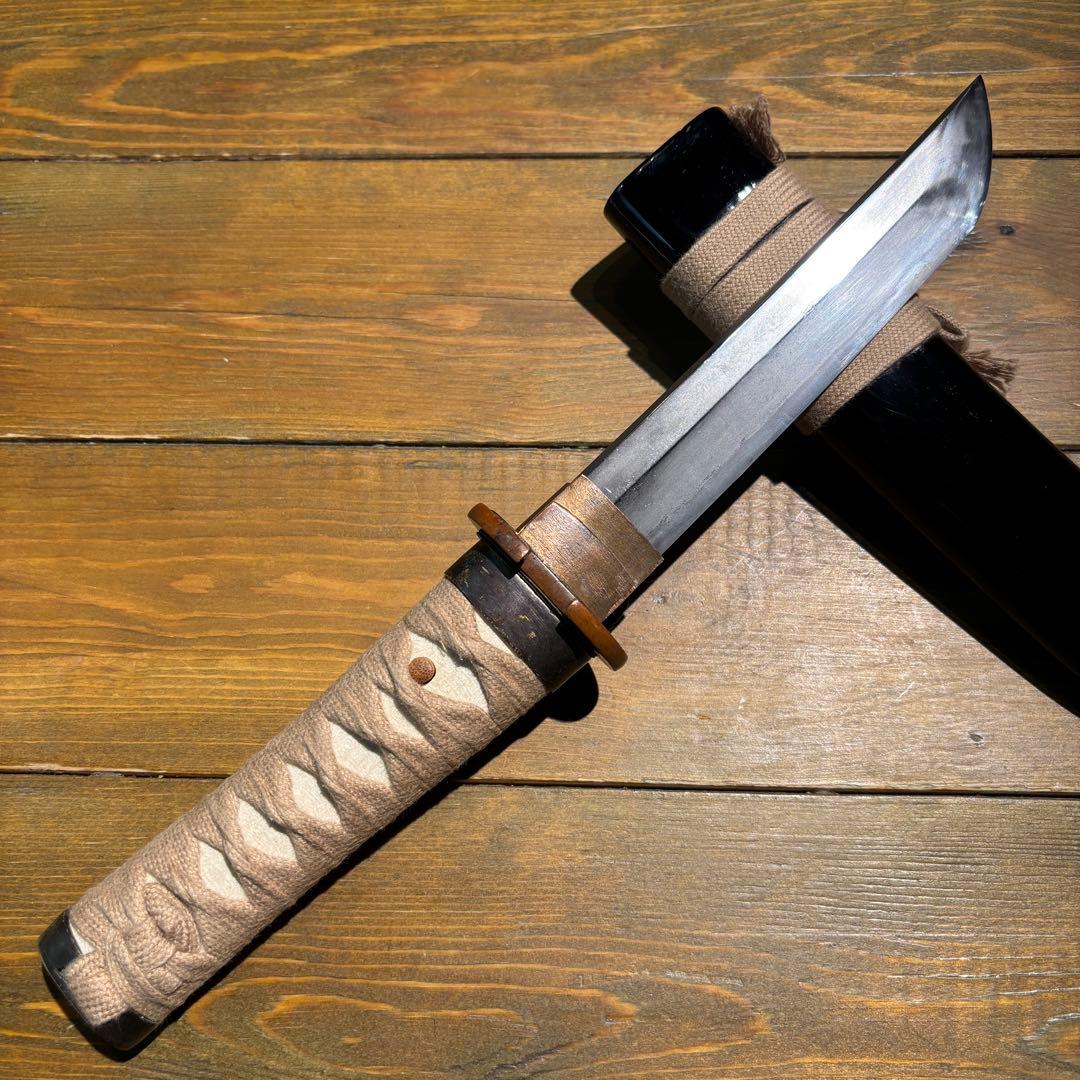 日本刀残欠クラフトナイフNo.78 播磨大掾藤原重高 拵え