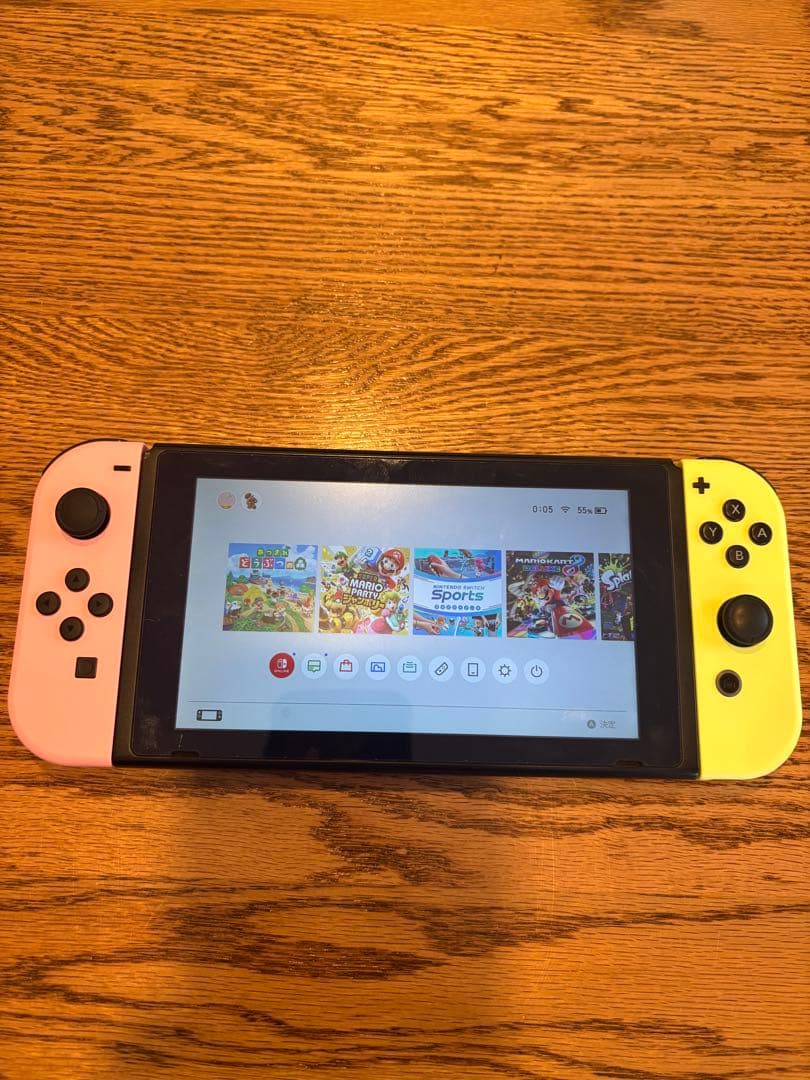 ※ジャンク　Nintendo Switch 本体 ピンクイエローJoy-Con