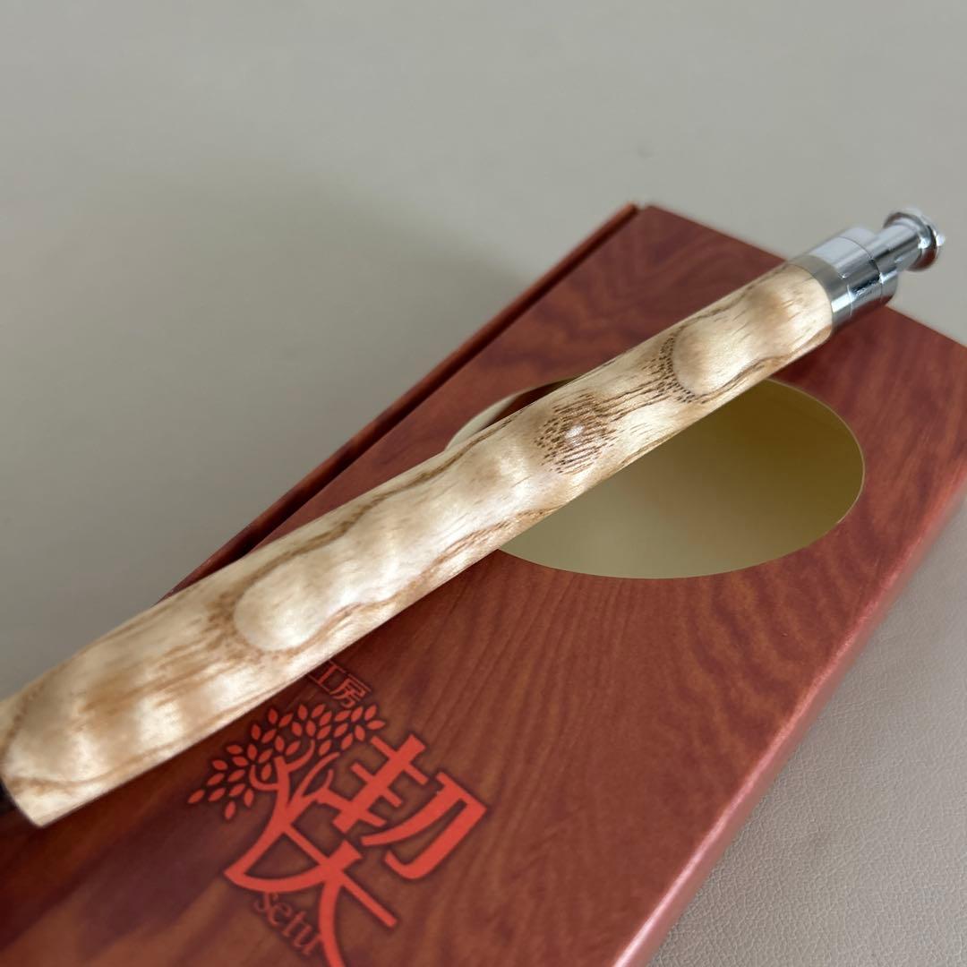 タモ 杢　工房楔　ペンシル楔　 新品未使用　Ash figured