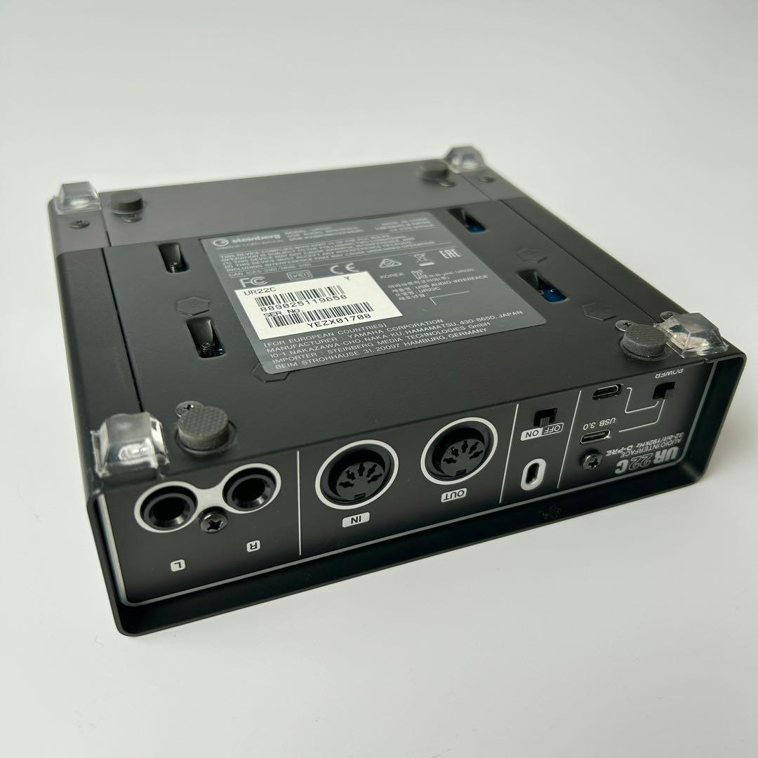 美品 YAMAHA Steinberg UR22C オーディオインターフェース