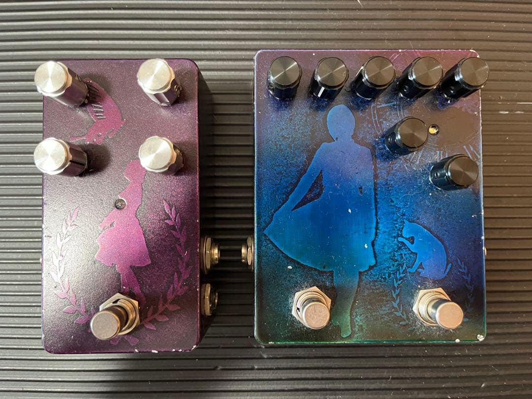 ハンドメイド Fuzz Factory + 4ノブオーバードライブ セット