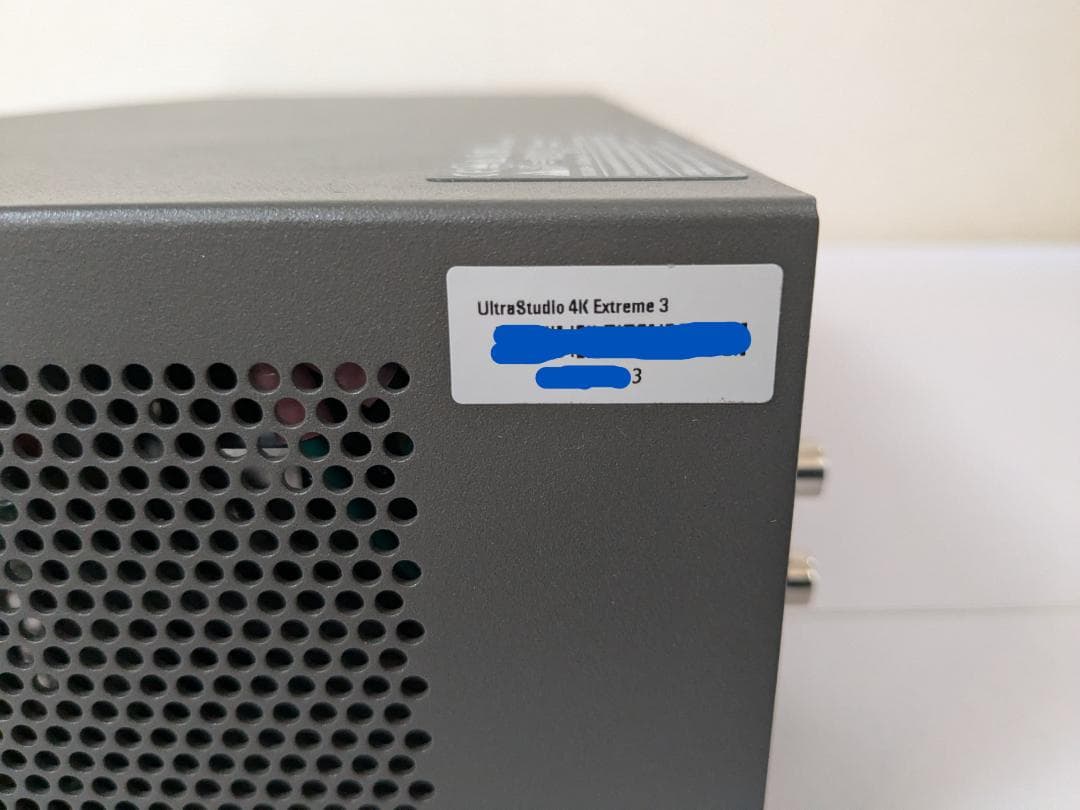 ビデオキャプチャー・キャプチャーボード Blackmagic UltraStudio 4K Extreme 3