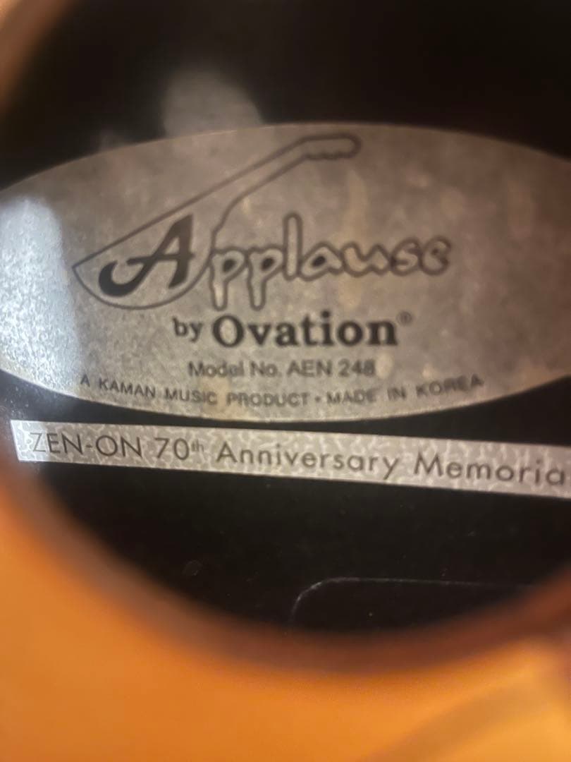 Applause by Ovation AEN248 70th限定生産モデル