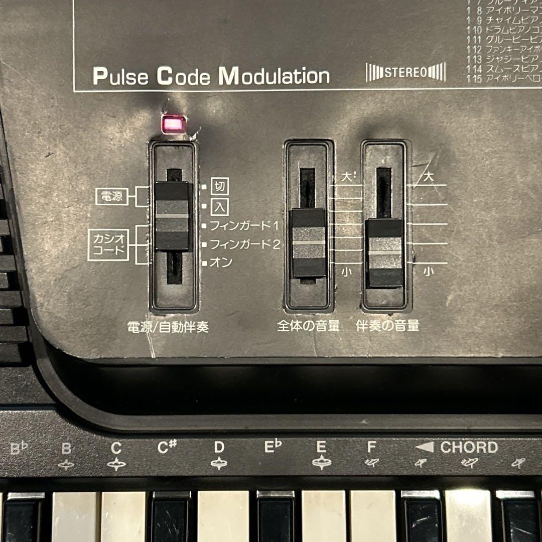 CASIO カシオ　CT-625 ピアノ　電子キーボード　スタンド付き