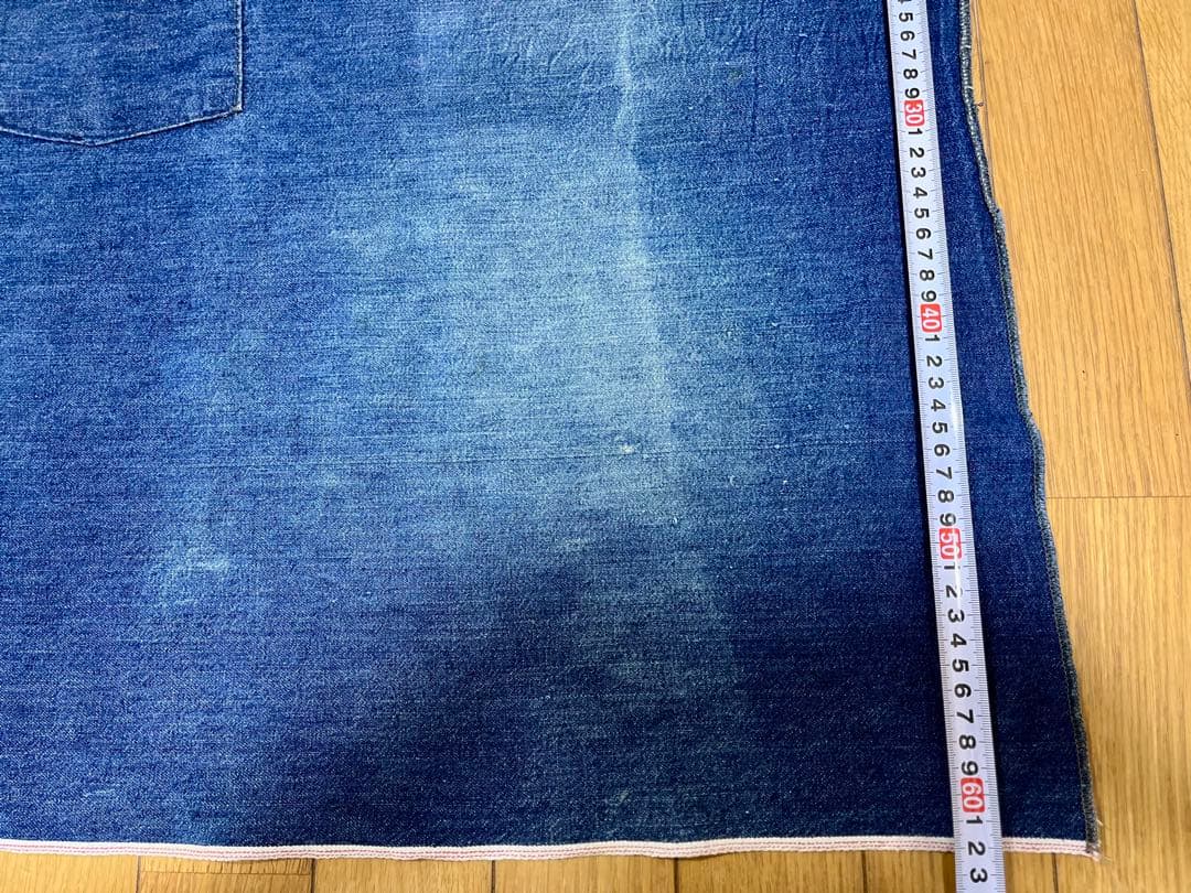 50s 60s ビンテージデニムエプロン　上下　耳付き　vintage