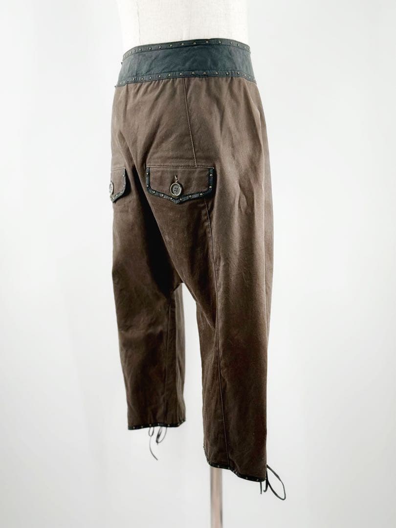 【新品未使用】シェアスピリット sharesprit レザー混キャロットパンツ