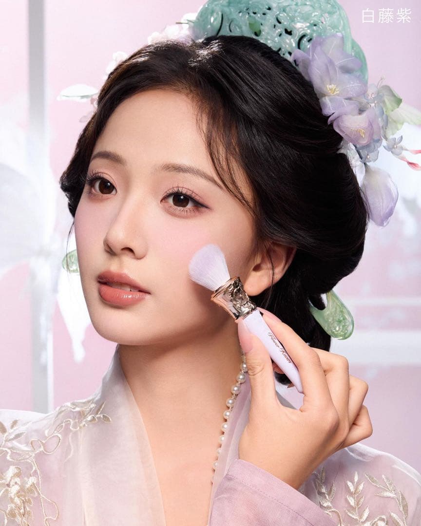 咲　フラワーノーズ　胡蝶雲肩シリーズ　ハンドミラー3点　チークブラシ2点