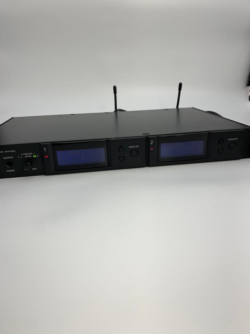 ジャンク　audio-technica ワイヤレスマイクシステム