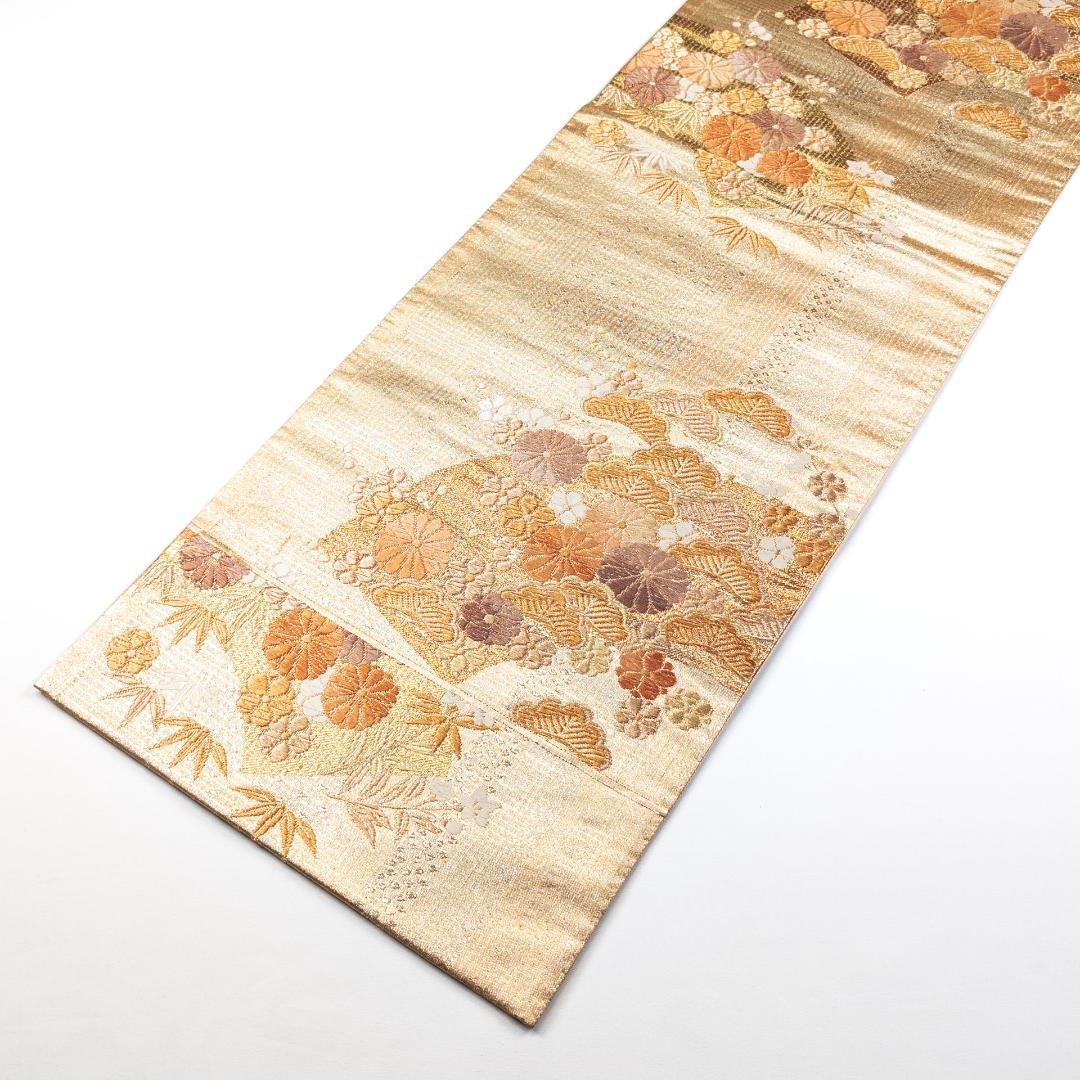 ルーピー R7SK1311 振袖+帯 2点セット 豪華な花々 六通柄