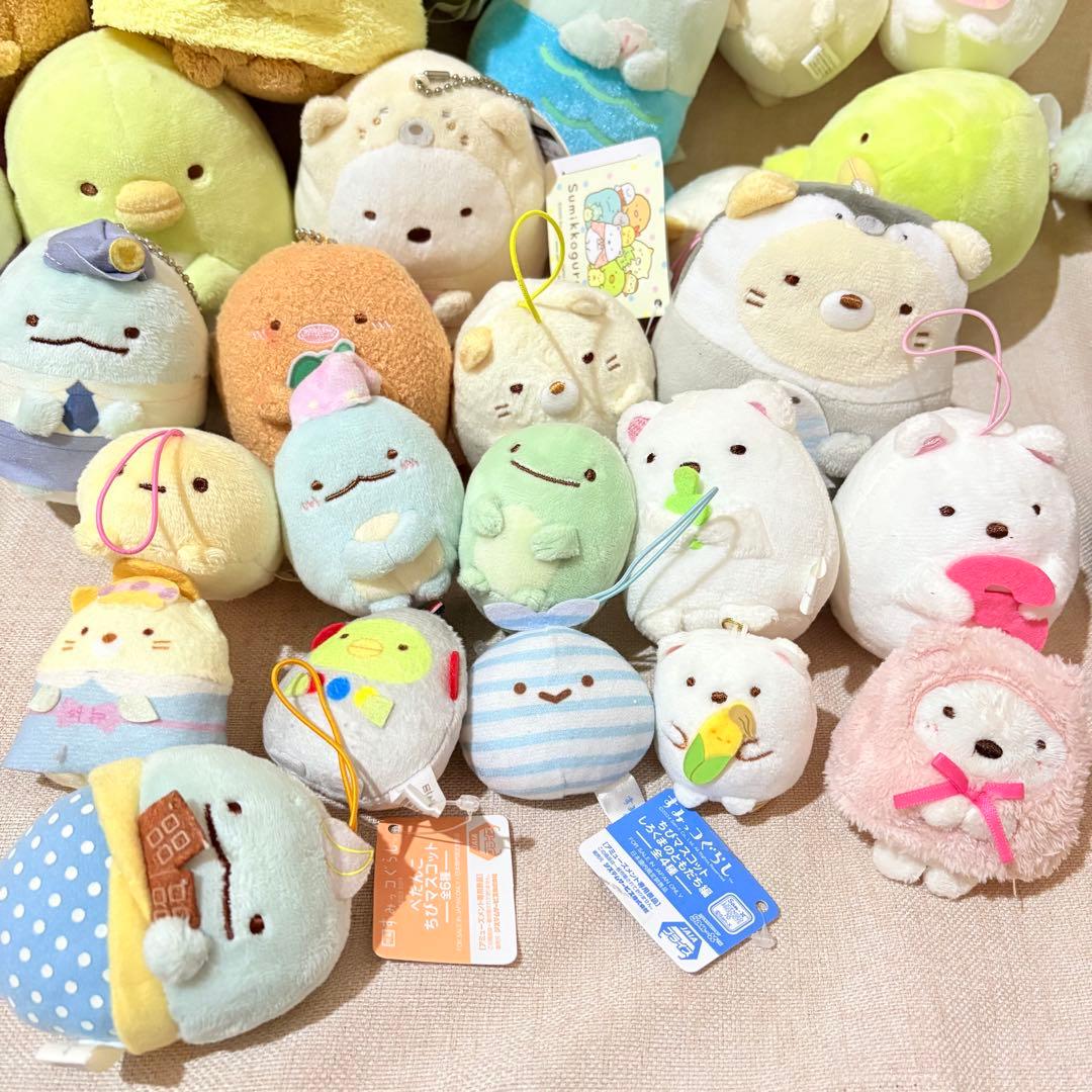 すみっコぐらし　ぬいぐるみ　キーホルダー　ストラップ　てのり　まとめ売り