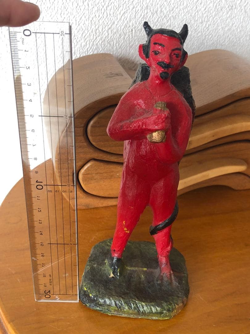 ビンテージ　デビル 悪魔　サタン ミッドセンチュリー　人形　アンティーク