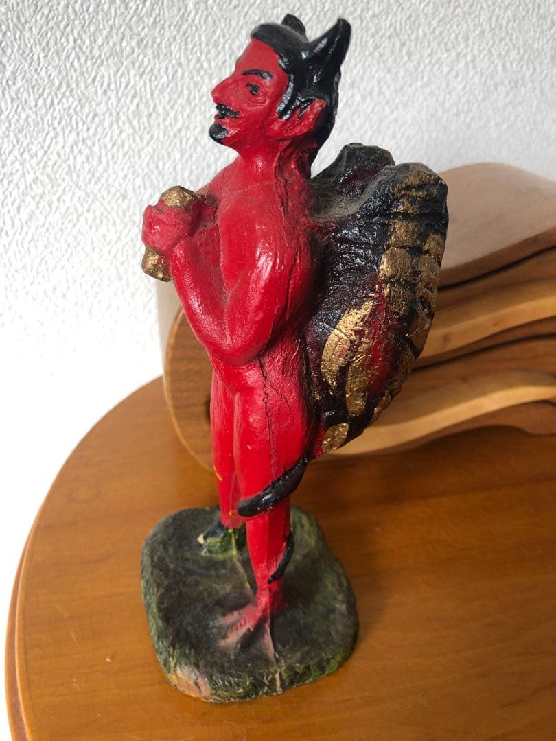 ビンテージ　デビル 悪魔　サタン ミッドセンチュリー　人形　アンティーク