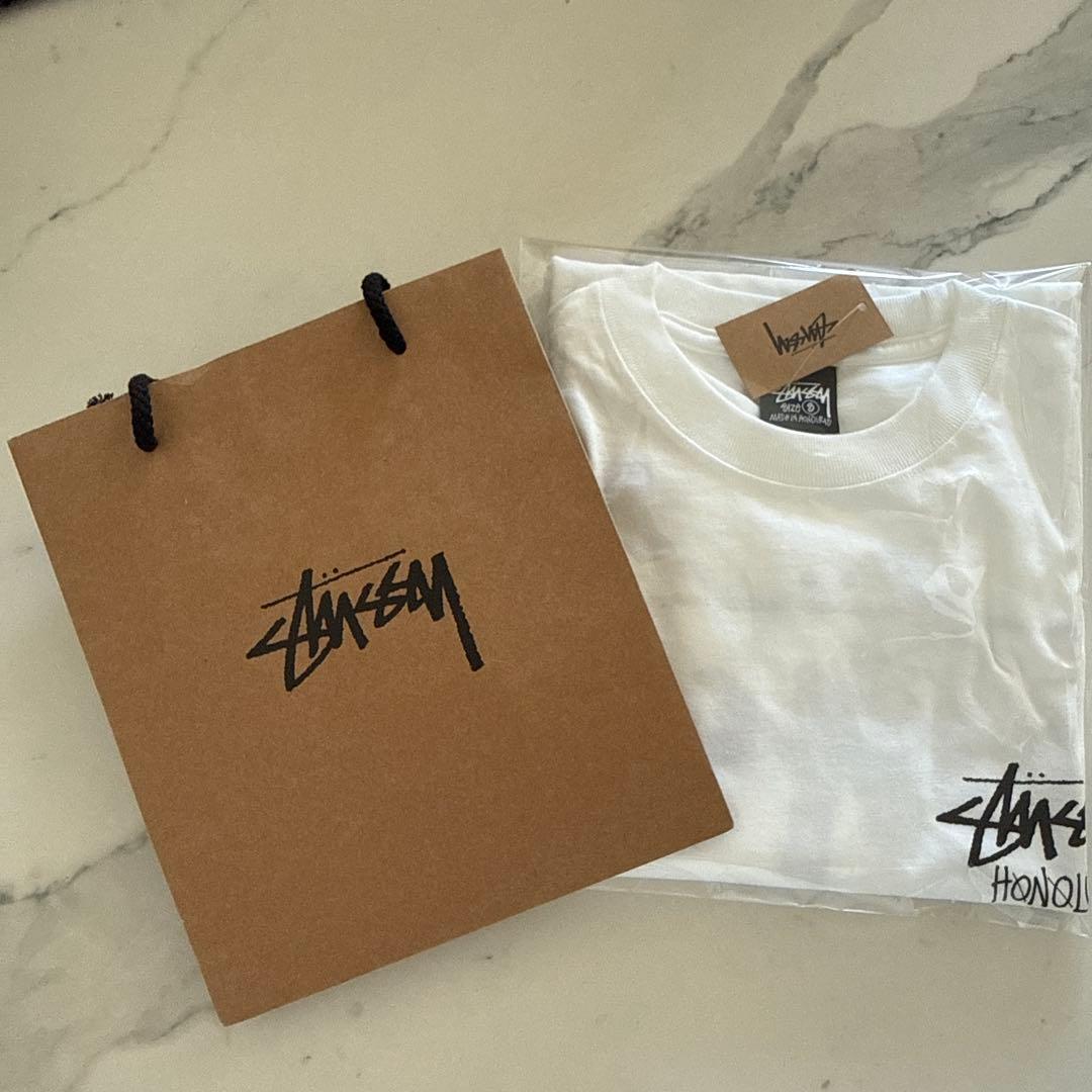 新品　激レア　stussy ホノルル Tシャツ ハワイ限定　日本未発売 S 黒