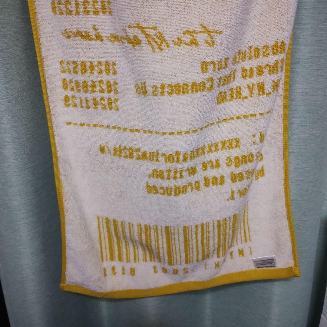 【希少】なとり フェイス タオル マスタード