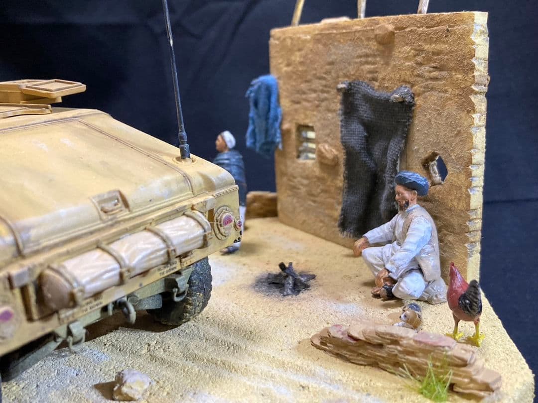 M-1036 ハンヴィー　U.S. M-1036　ミリタリー　ジオラマ