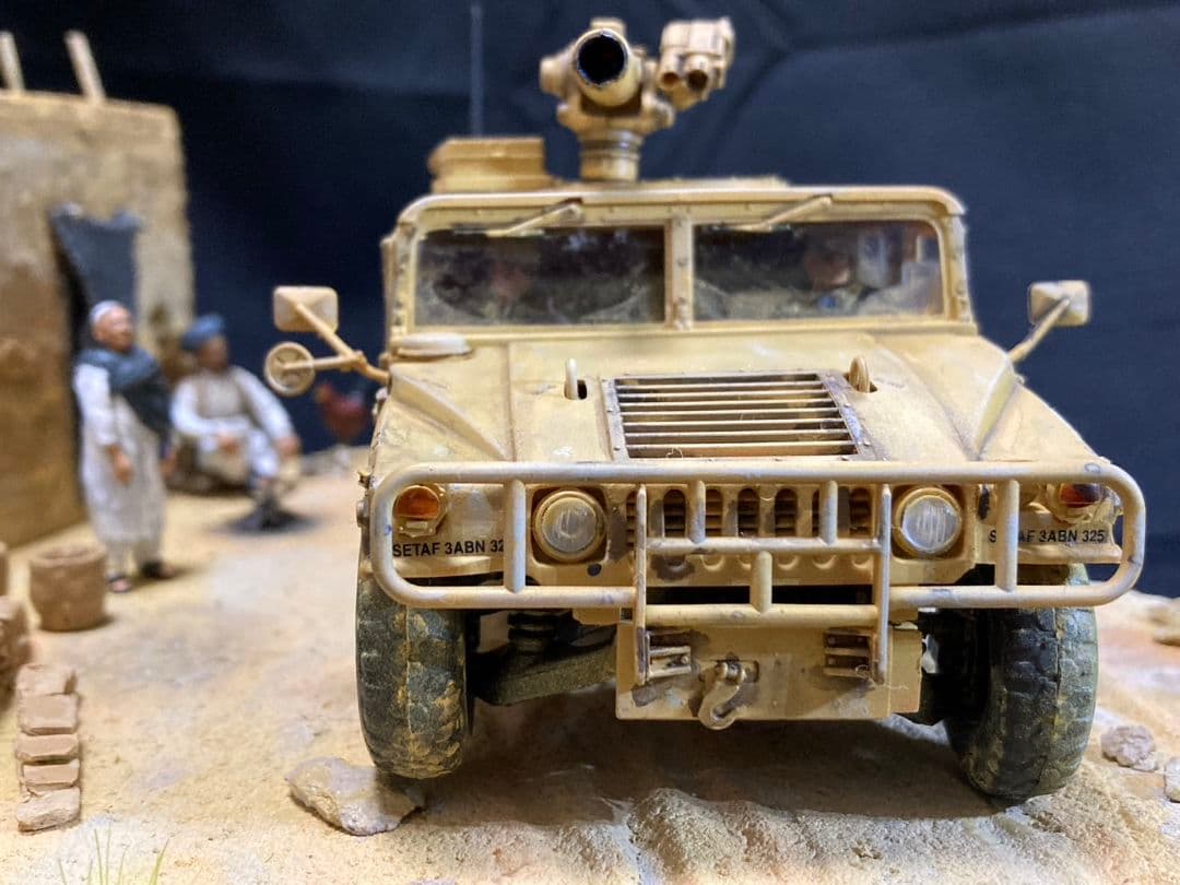 M-1036 ハンヴィー　U.S. M-1036　ミリタリー　ジオラマ