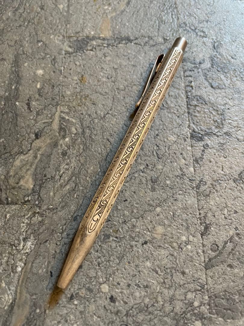 カランダッシュ エクリドール アンモナイト ボールペン スターリングシルバー