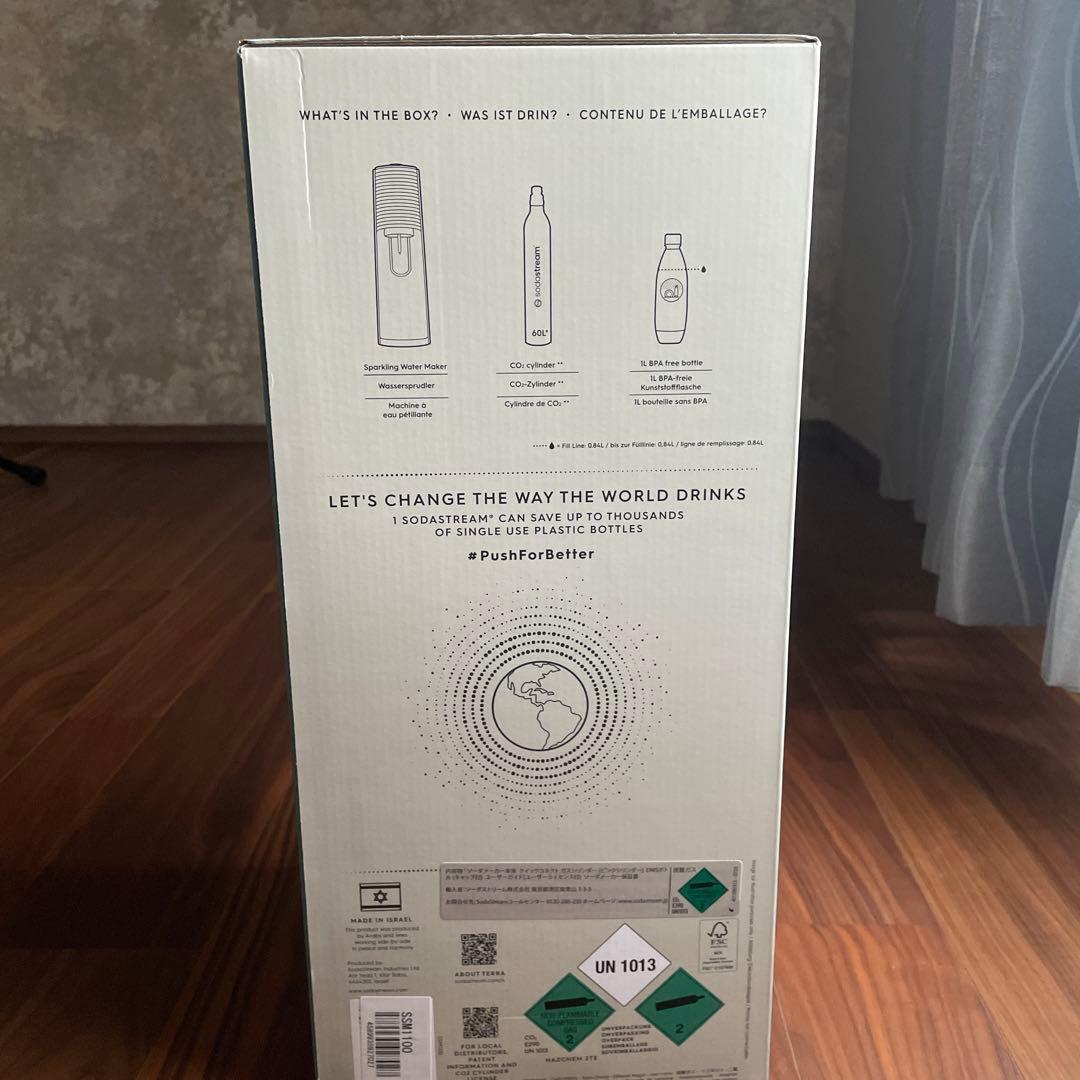 【新品・未使用】ソーダストリーム　SSM1100 テラ（Terra）ホワイト