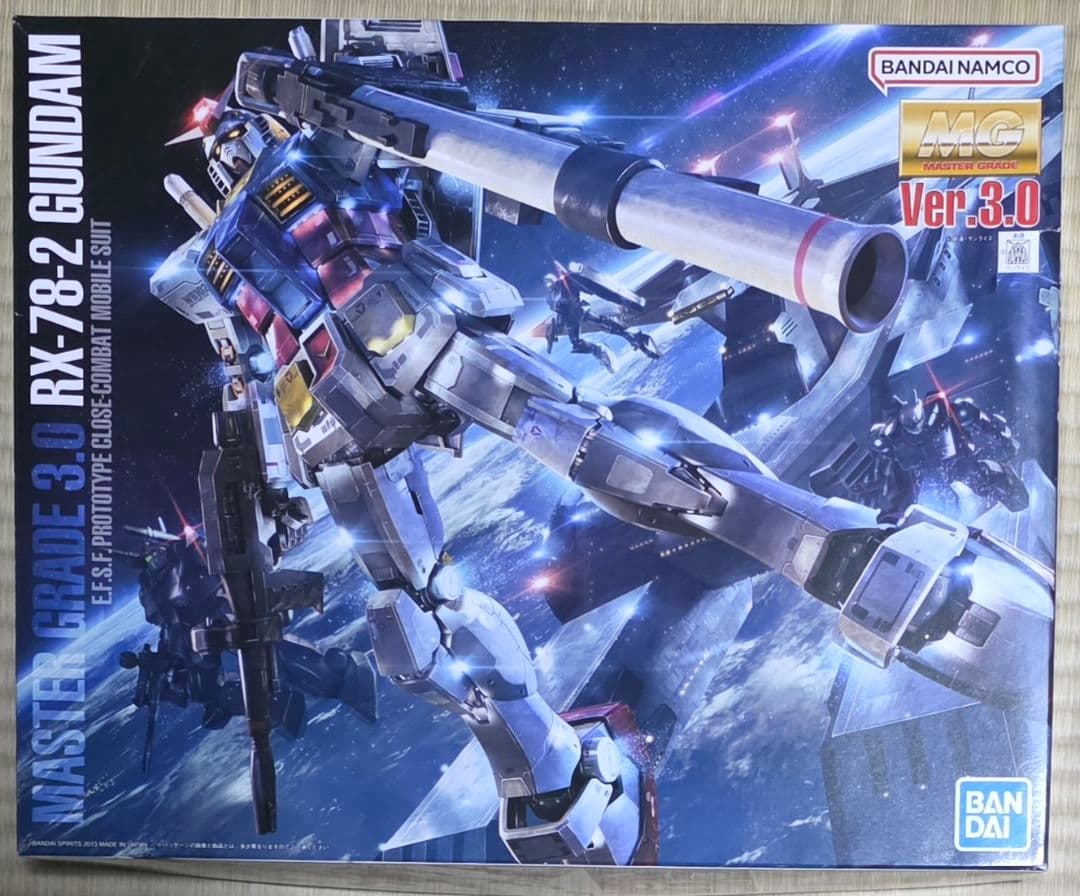 MG RX-78-2 ガンダム バージョン1.5・2.0・3.0・Ka