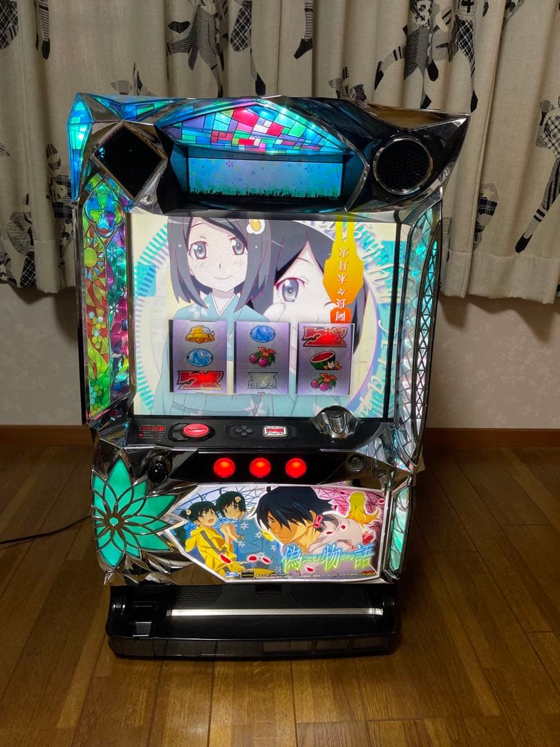 パチスロ実機　初代偽物語(不要機)