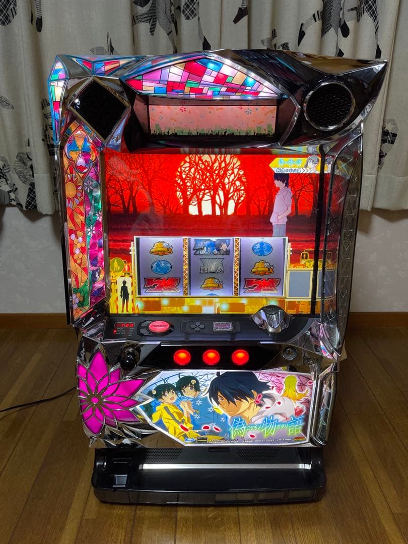 パチスロ実機　初代偽物語(不要機)