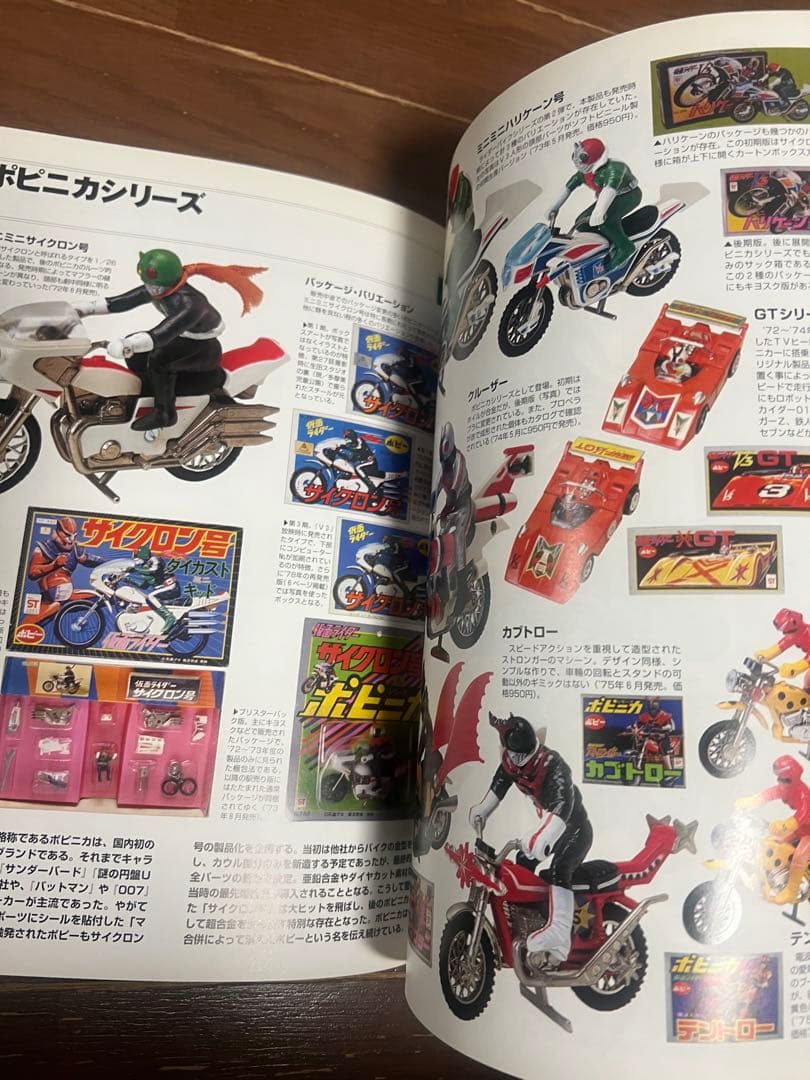 仮面ライダーグッズ大鑑　マルサン　ブルマァク バンダイ ポピー