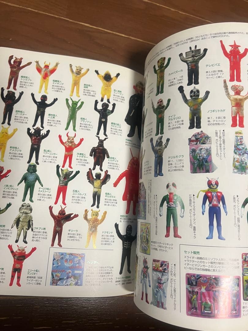 仮面ライダーグッズ大鑑　マルサン　ブルマァク バンダイ ポピー