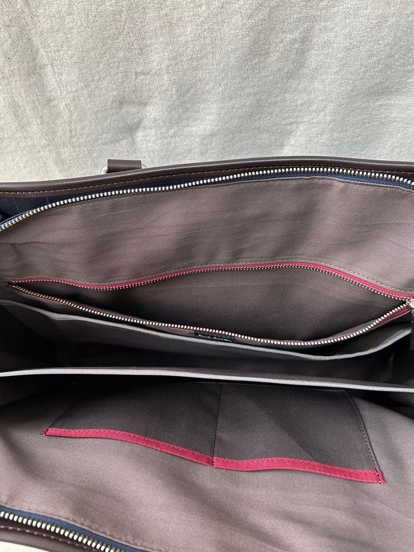 Paul Smith　ネイビーナイロン ビジネスバッグ