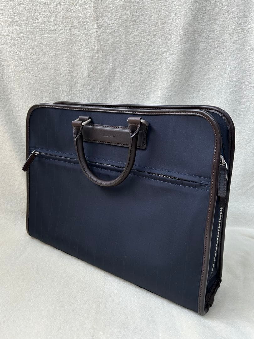 Paul Smith　ネイビーナイロン ビジネスバッグ