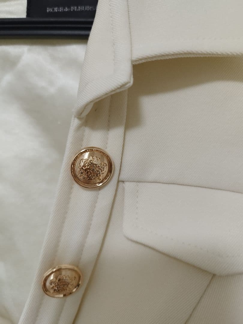 【あい】ROBE de FLEURS Glossy アイボリードレス