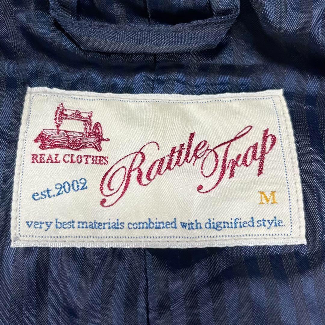 美品✨RATTLE TRAP シングルライダースジャケット　山羊革　Mサイズ