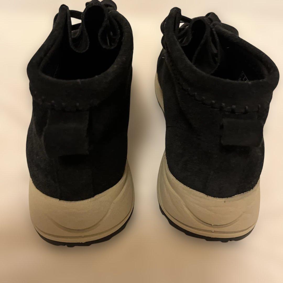 美品未使用級　Clarks クラークス ワラビーエデン 26.5cm 黒スエード