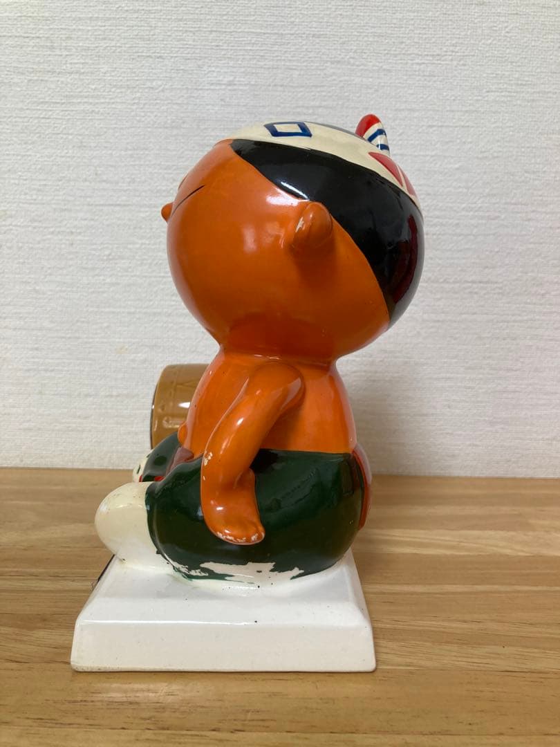 シスコーン坊や　インディアン　陶器置き時計