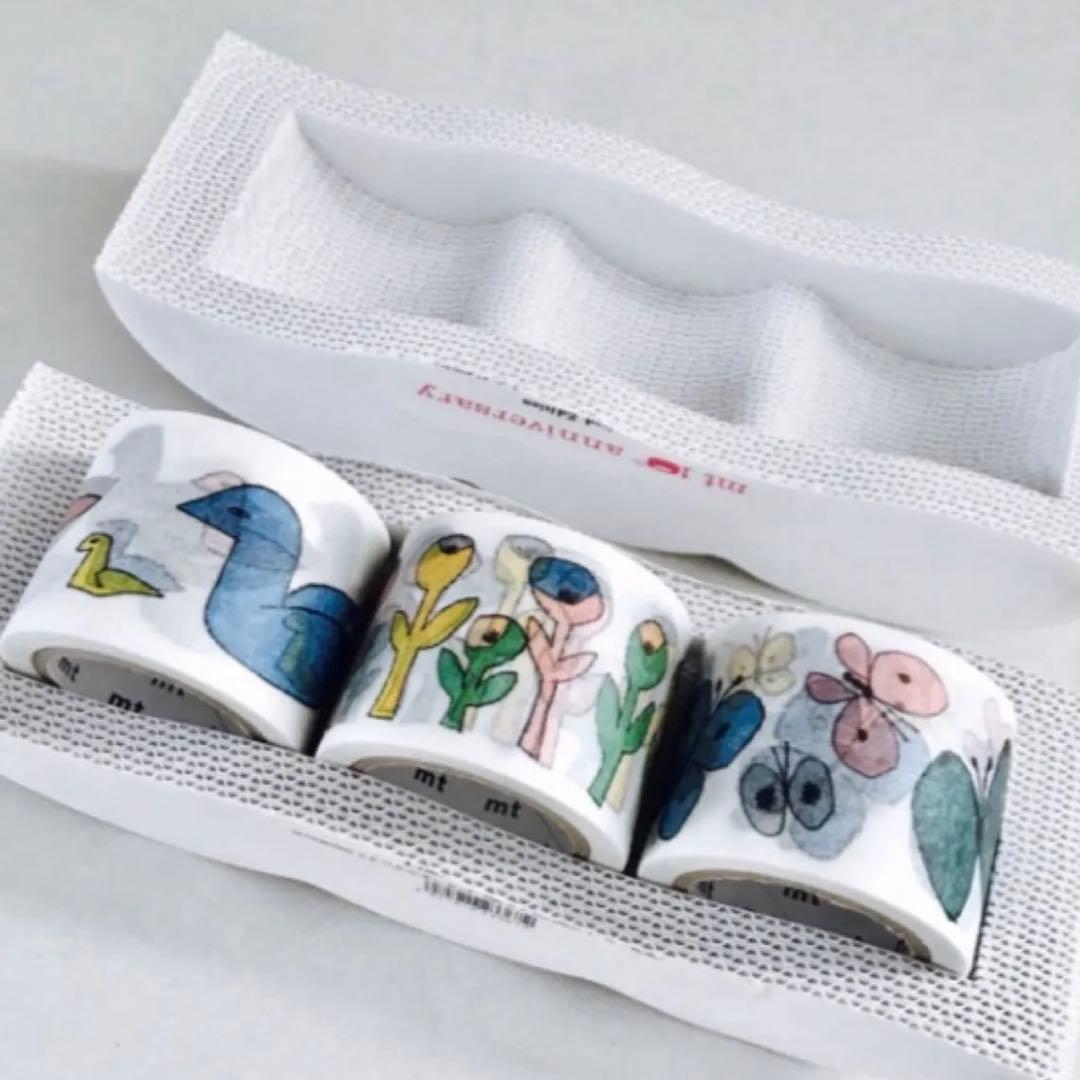 ミナペルホネン mt wrap4本&10thアニバーサリー限定マスキングテープ等