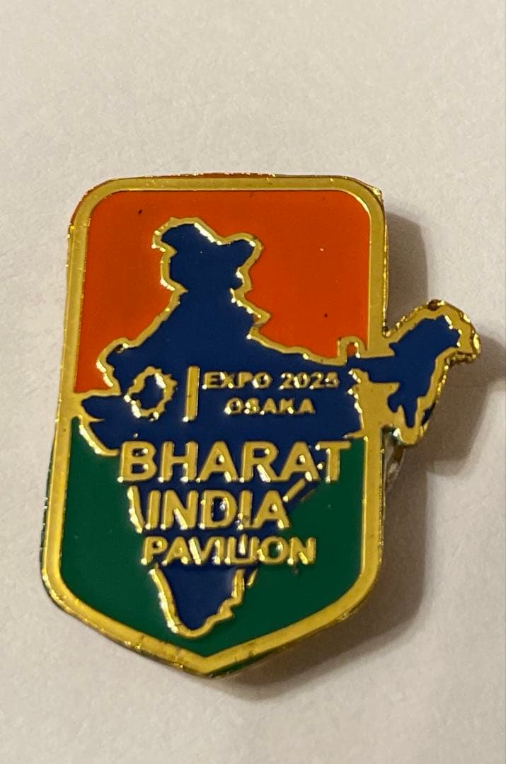 大阪　関西万博 インド　バーラト館　ピンバッジ