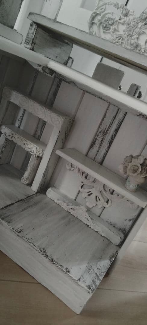 作家さん シャビーシック アンティーク ロココ ヨーロピアン ドールハウスセット