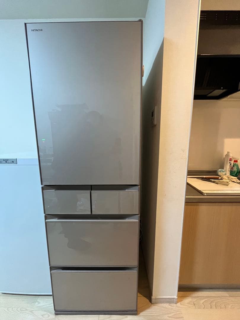日立　冷蔵庫　R-HWS47 470L