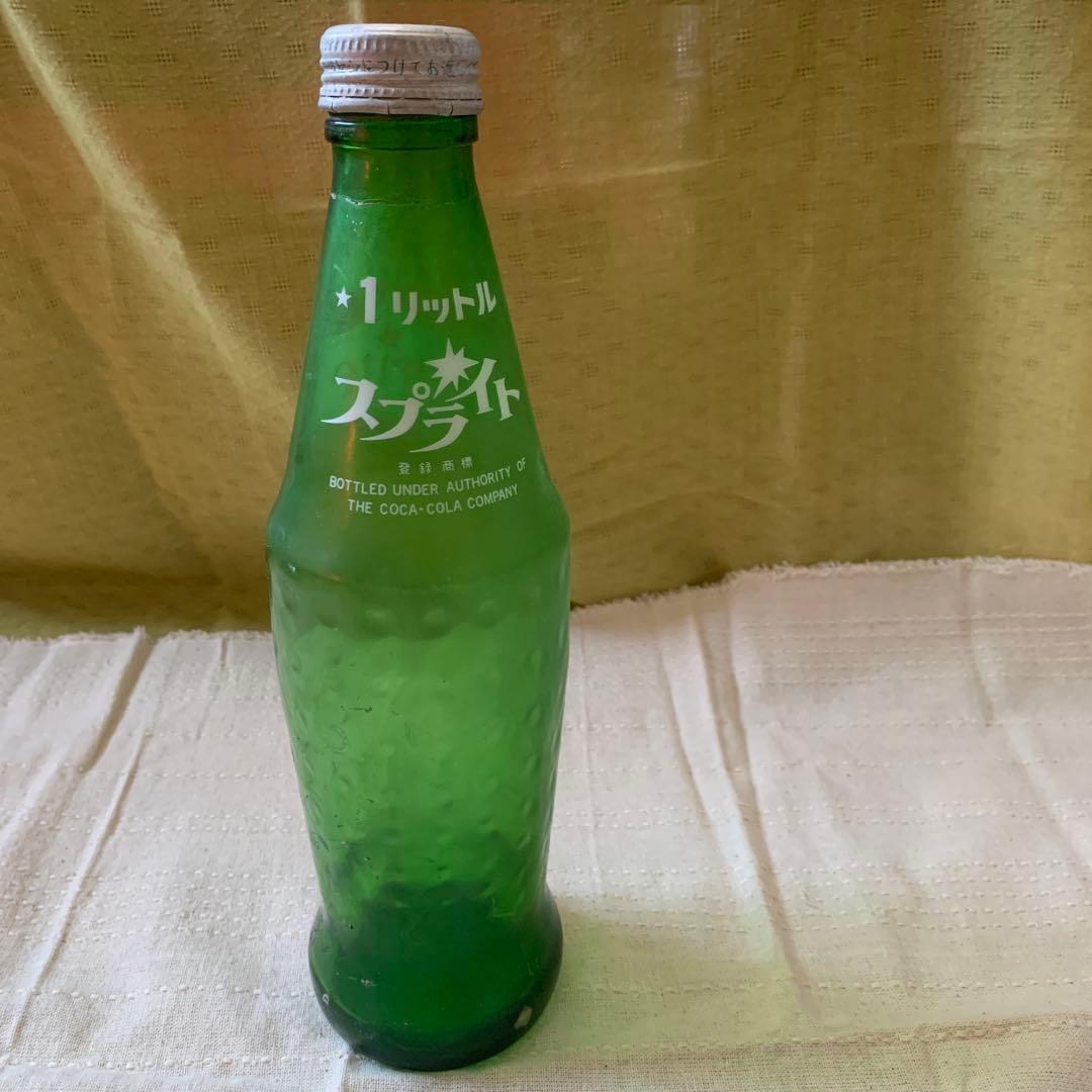 何十年前のスプライト1リットル瓶