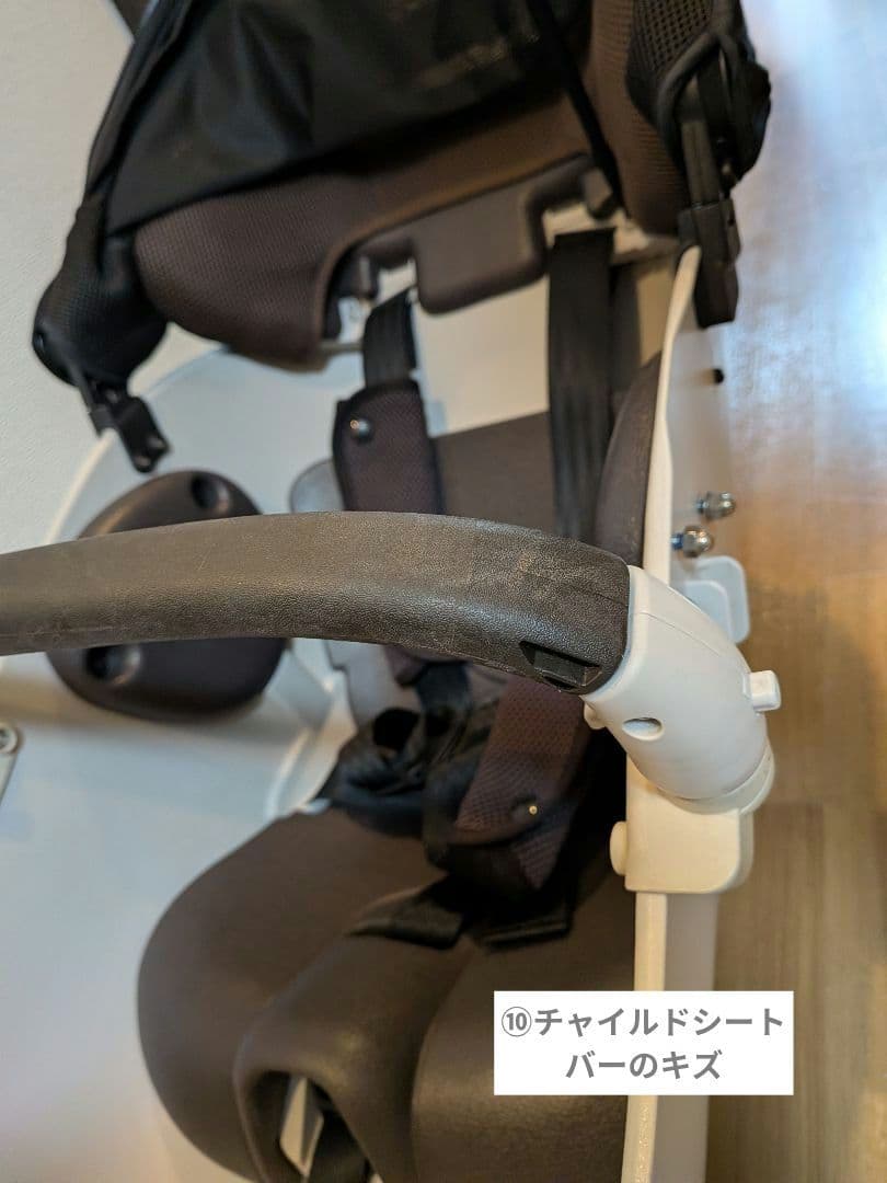 Panasonic 自転車用チャイルドシート＋レインカバー BE-FFD031