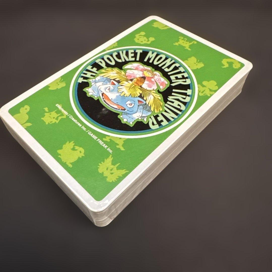 ポケモン トランプ 緑 フシギバナ 初代　シュリンク付き レトロ 1996
